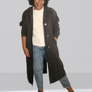 Whaling Manufacturing Co Vintage All Weather Trench Coat Oversize